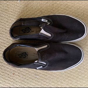 Black Slip on Vans